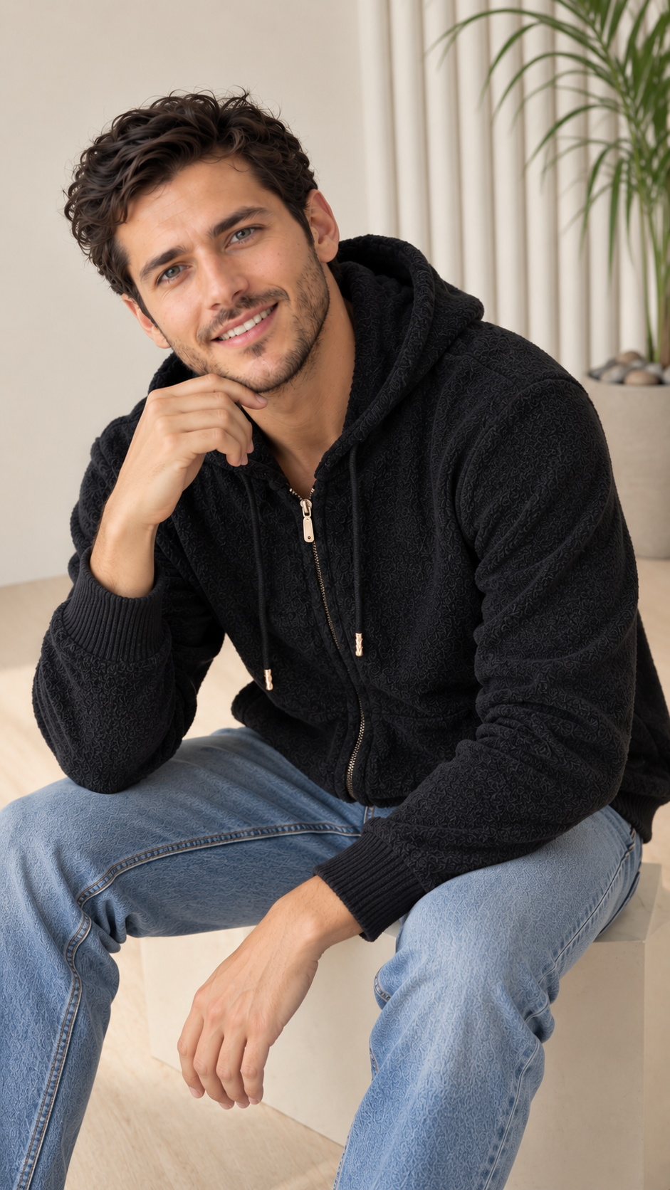 CHAQUETA TEJIDA 1384
